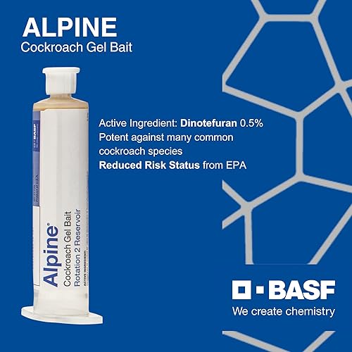 Miniatura 5 de BASF 791899 Alpine Rotation 1 Gel de cucarachas, 4 tubos