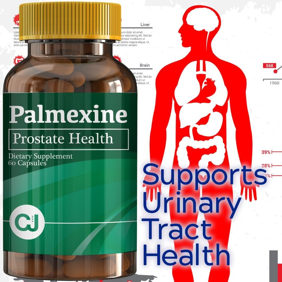 Palmexine Prostate Health Complex *Saw Palmetto-Zinc-Pygeum Africanum. Support to Help Reduce Frequent Urination : Health & Household