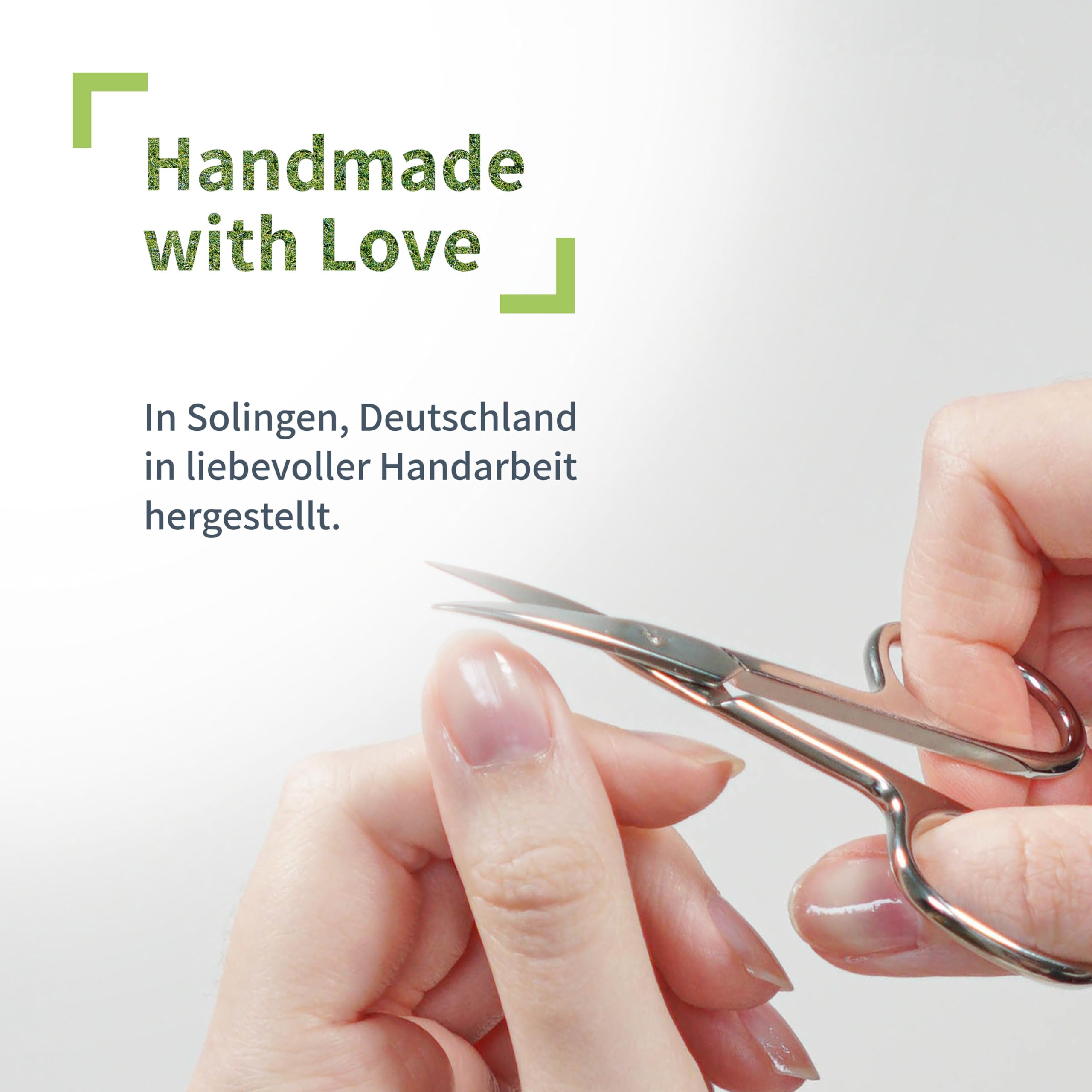 Niyok Solingen Nail Scissors, Nickel-Free Coating, Extra Sharp Scissors - Image 4