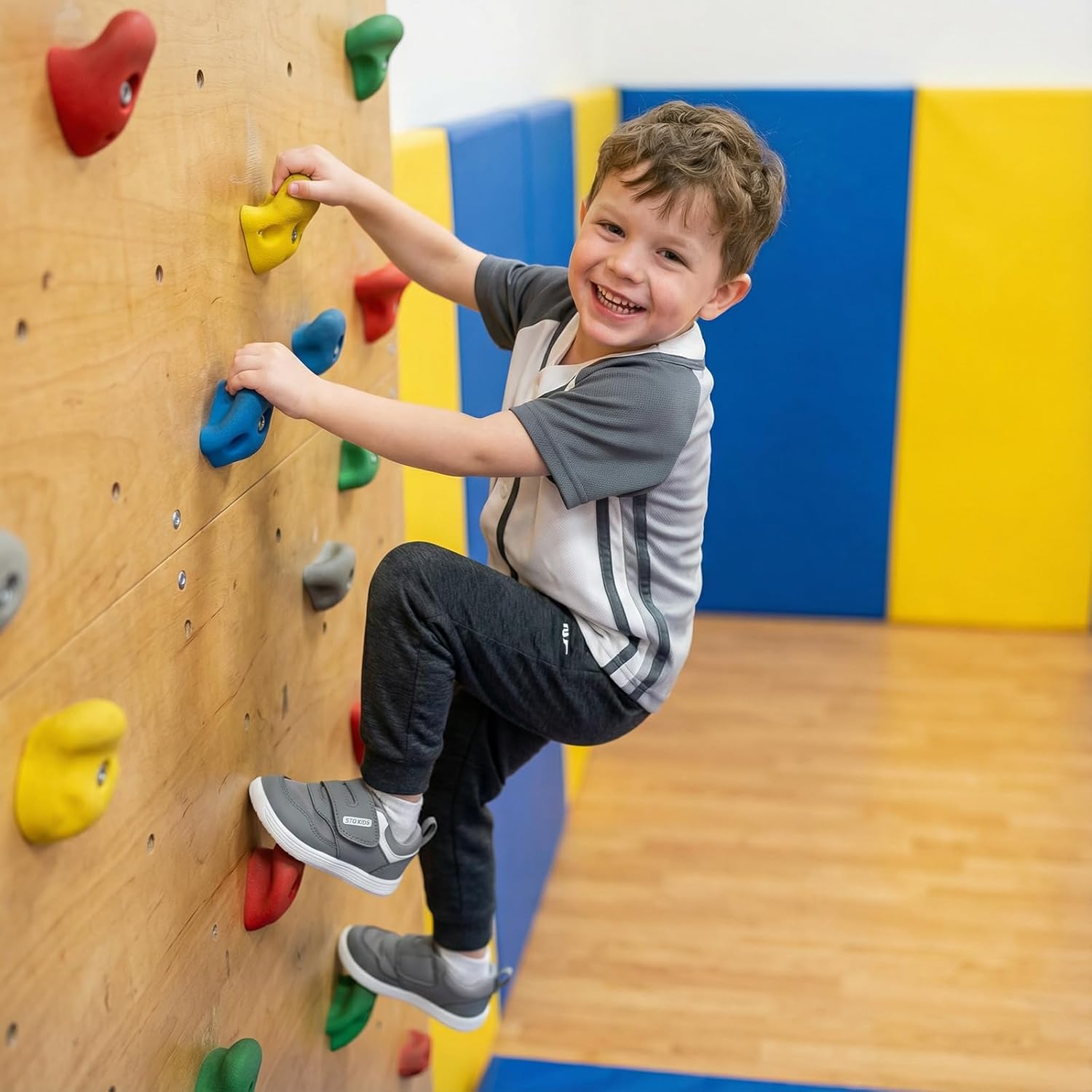 Toddler Wide Toe Box Shoes Barefoot Sneakers Girls Boys Zero Drop First Walking Running Tennis Grounding Shoes - Image 2