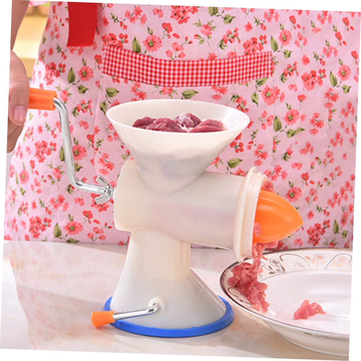 ABOOFAN Alloy Meat Grinder Sausage Stuffer Simple Design for Home Restaurant Use