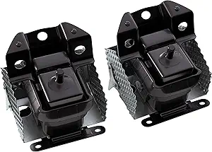 AA Ignition Engine Motor Mount Set of 2 with Heat Shield