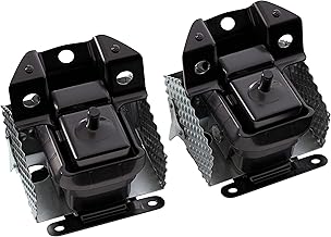 Engine Motor Mount Set of 2 with Heat Shield - Compatible with Chevy, Cadillac & GMC - 07 - 14 Escalade, Silverado, Suburban, Tahoe, Sierra, Yukon - Replaces 15854939,15854941, A5365 - Engine Mounts