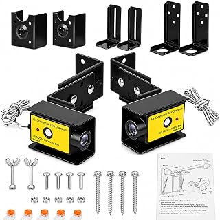 for LiftMaster CPS-U Commercial Photo Eyes Replacement, Safety Sensors Compatible with FDC, FDCL, FDO, LGE, Medium Duty Logic, Logic 3, Logic 4, Logic 5.0, Gen 2 IR Detection Upgrade