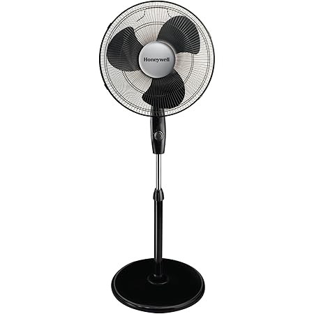 Honeywell HS-216E Oscillating and Tilt Stand Fan - Black