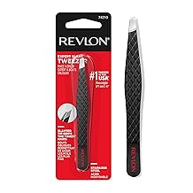 Pinset Serong Pakar Revlon, Ketepatan Tinggi Untuk Menanggalkan Rambut Mudah, Diperbuat Dengan Keluli Tahan Karat, 1 Kiraan