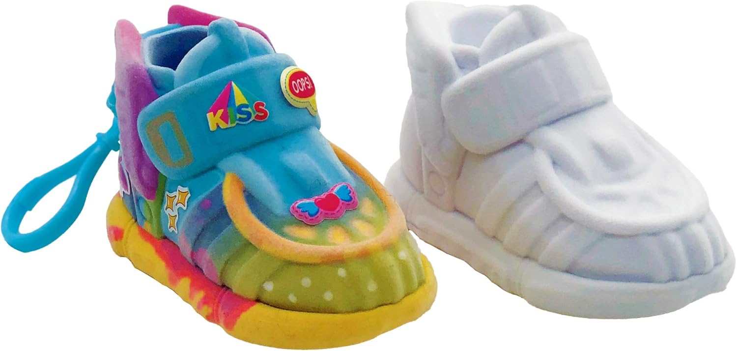 Splashtoys - Sneak'Artz Shoebox Lime and Purple - Creative Hobbies - Design and Personalise Your Trainers - From 5 Years, 32235 - Image 5