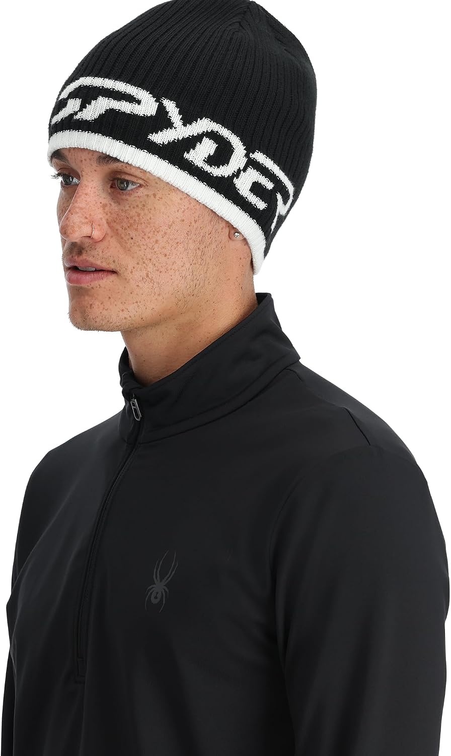 Spyder Men's Logo Ski Beanie