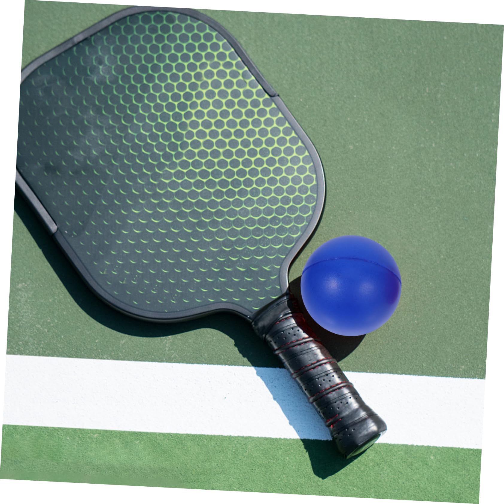 TOYANDONA 5sets Colored Beach Paddle Balls Soft Pu Material for Safe Outdoor Games for Beginners for Practice and Training Activities 6pcs*5