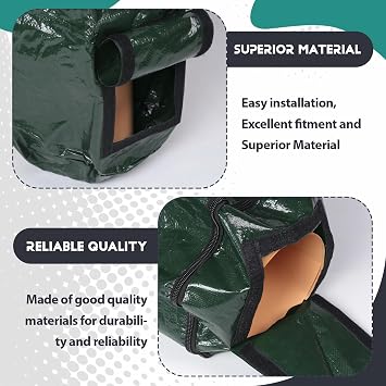 Compost Bin,Yard Waste Bag, Reusable Heavy Duty Garden Leaf Waste Bag Yard Compost Bin Composting Fruit
