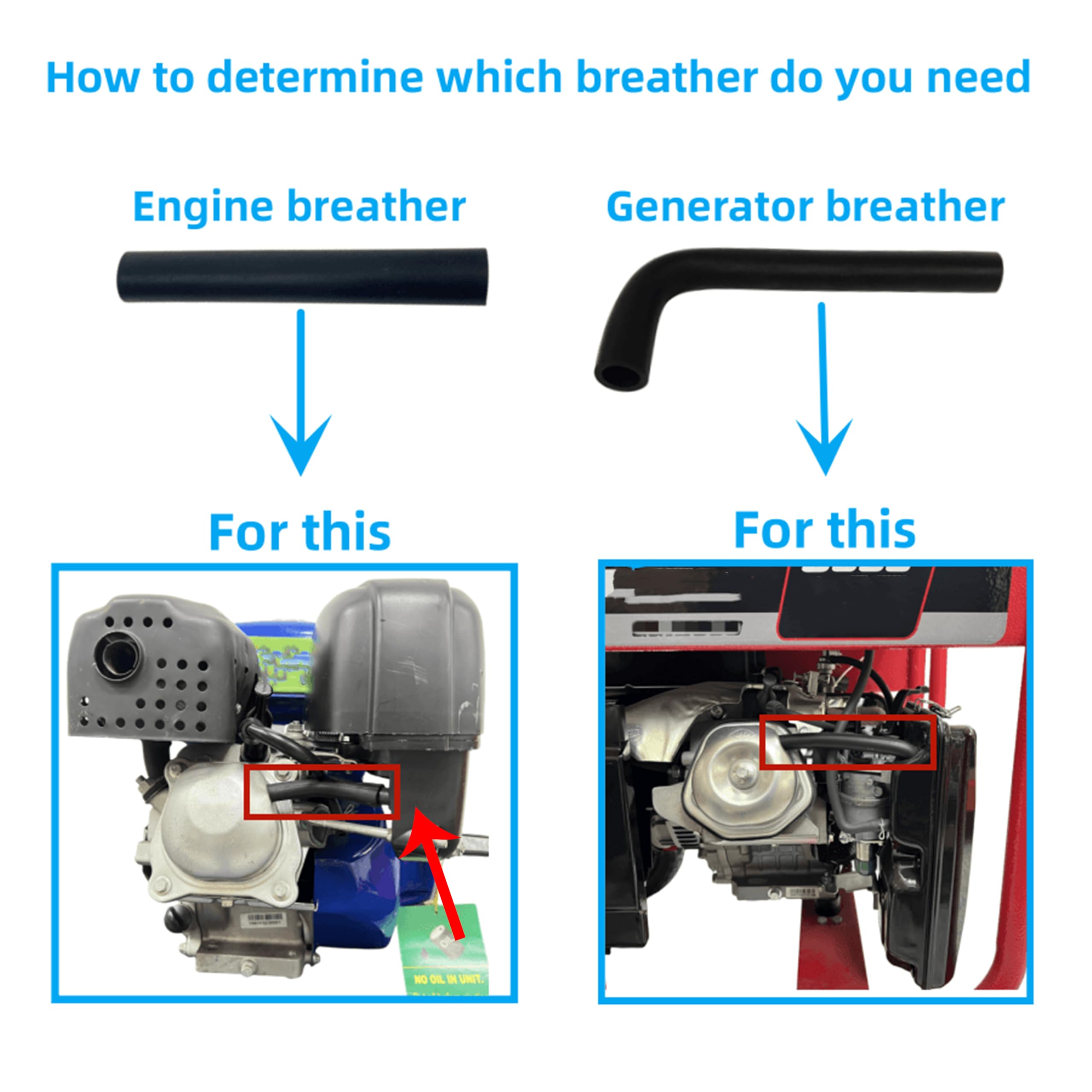 Amazon.com: xyocx Replacement Valve Tube Breather Hose For Honda