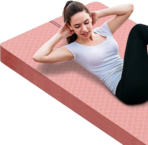 Miniatura 25 de nuveti Tapete Grande para Ejercicios - Tapete de Yoga de 15mm/20mm/30mm de Grosor | Tapete de Ejercicios para Fitness, Yoga, Pilates, Estiramientos
