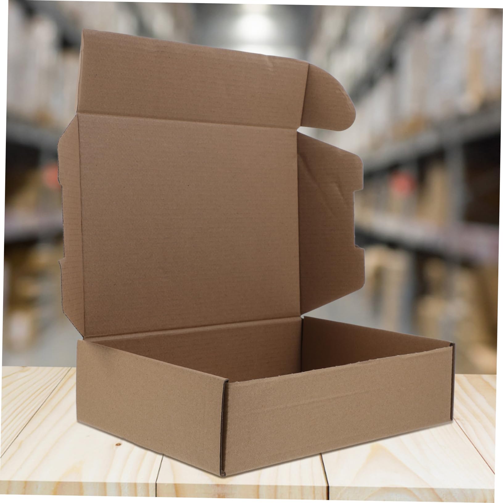 Scatole per Spedizioni 25 Pezzi Marroni in Carta, Box Postali | Anti-caduta e Anti-vibrazione, Bordi senza Bava, per Vestiti e Buste, Formato per Imballo Espresso