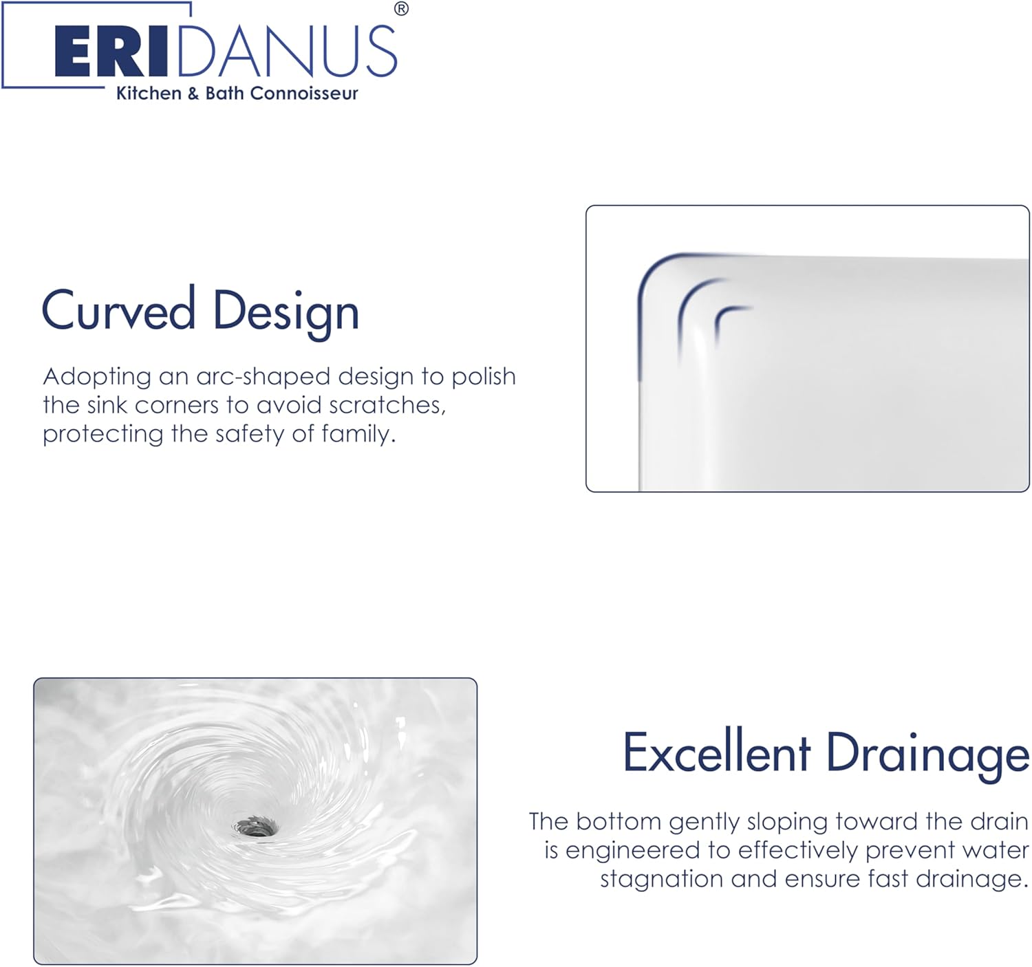 Image showing the Eridanus sink installed as a wall-mounted unit in a modern bathroom setting.