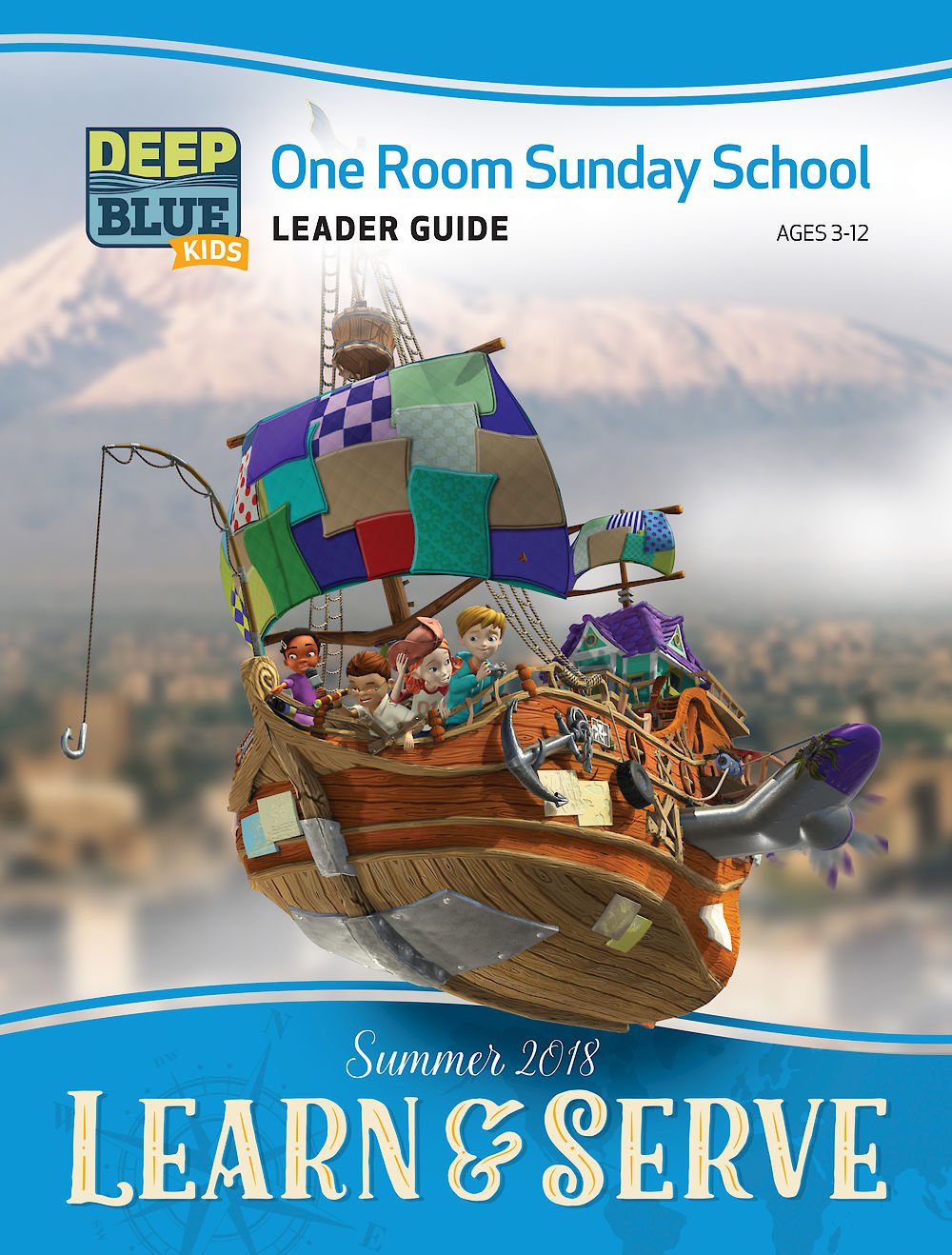 Deep Blue Kids Learn & Serve One Room Sunday School Extra Leader Guide