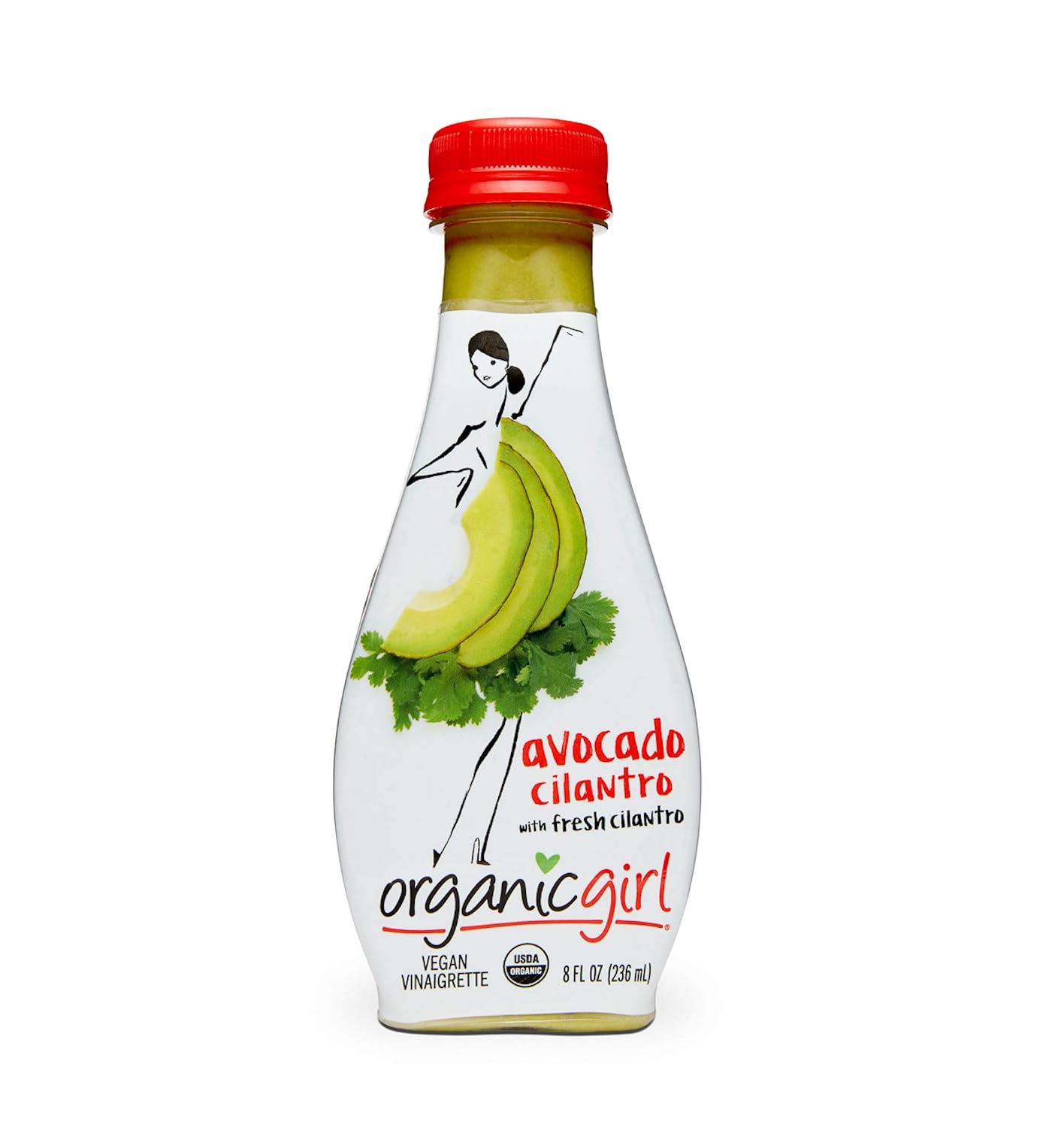 organicgirl avocado cilantro vinaigrette, 8 fl oz (us)