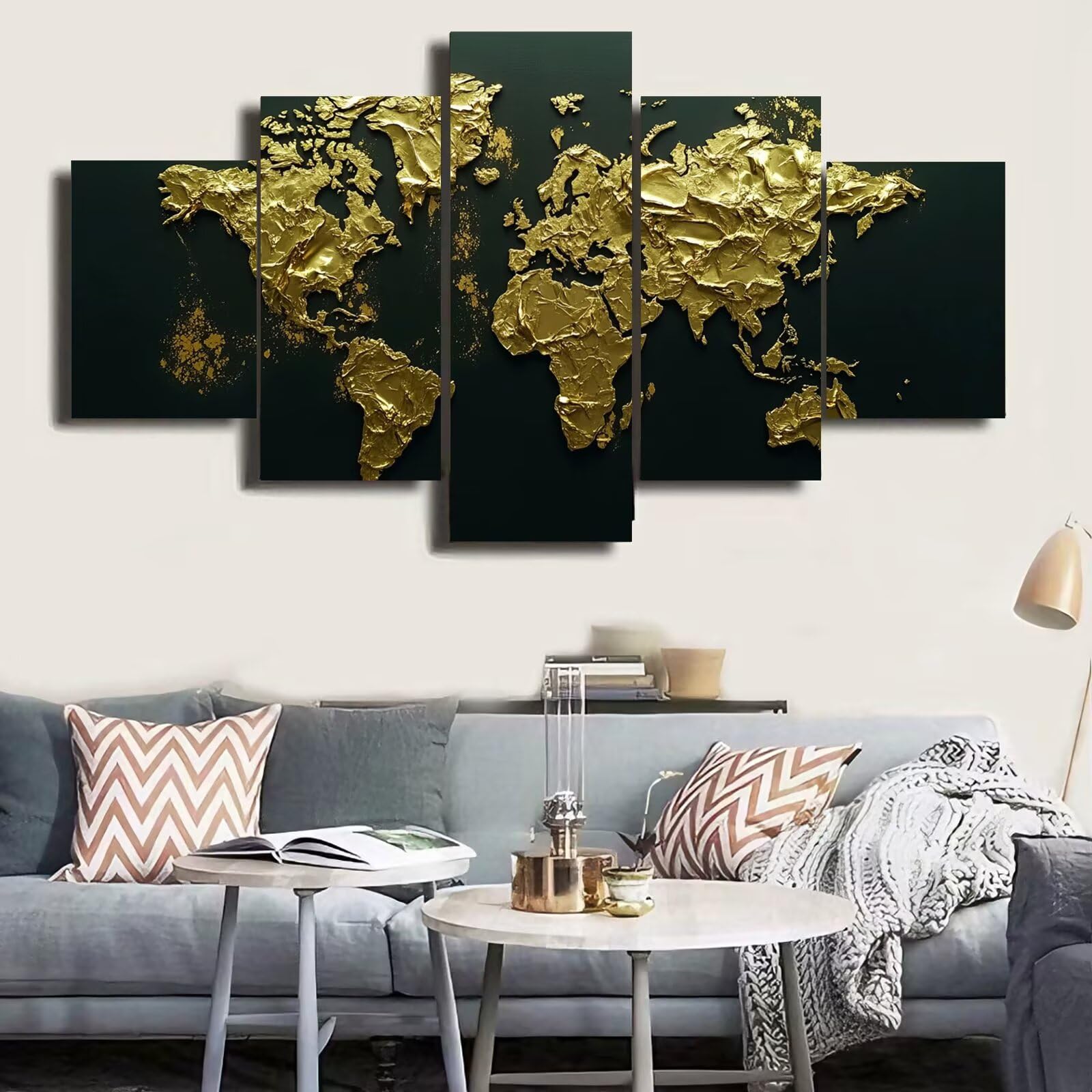 Diamentowa mapa artystyczna 5D, zestaw do malowania diamentami dla dorosłych, 5 sztuk, do malowania po numerach, dla dorosłych, retro, 2, haft krzyżykowy, materiały plastyczne do dekoracji pokoju