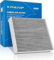 Vista 30 de PHILTOP Filtro de aire de cabina, ACF058 (CF10361) Reemplazo para Cobalt, HHR, G5, Ion, Pursuit, Filtro de Cabina Premium con filtro de carbón
