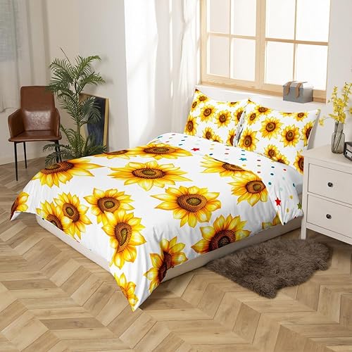 Vista 66 de Erosebridal Juego de ropa de cama Kawaii de sushi colorido, estilo japonés de dibujos animados, funda de edredón con temática alimentaria para Multi