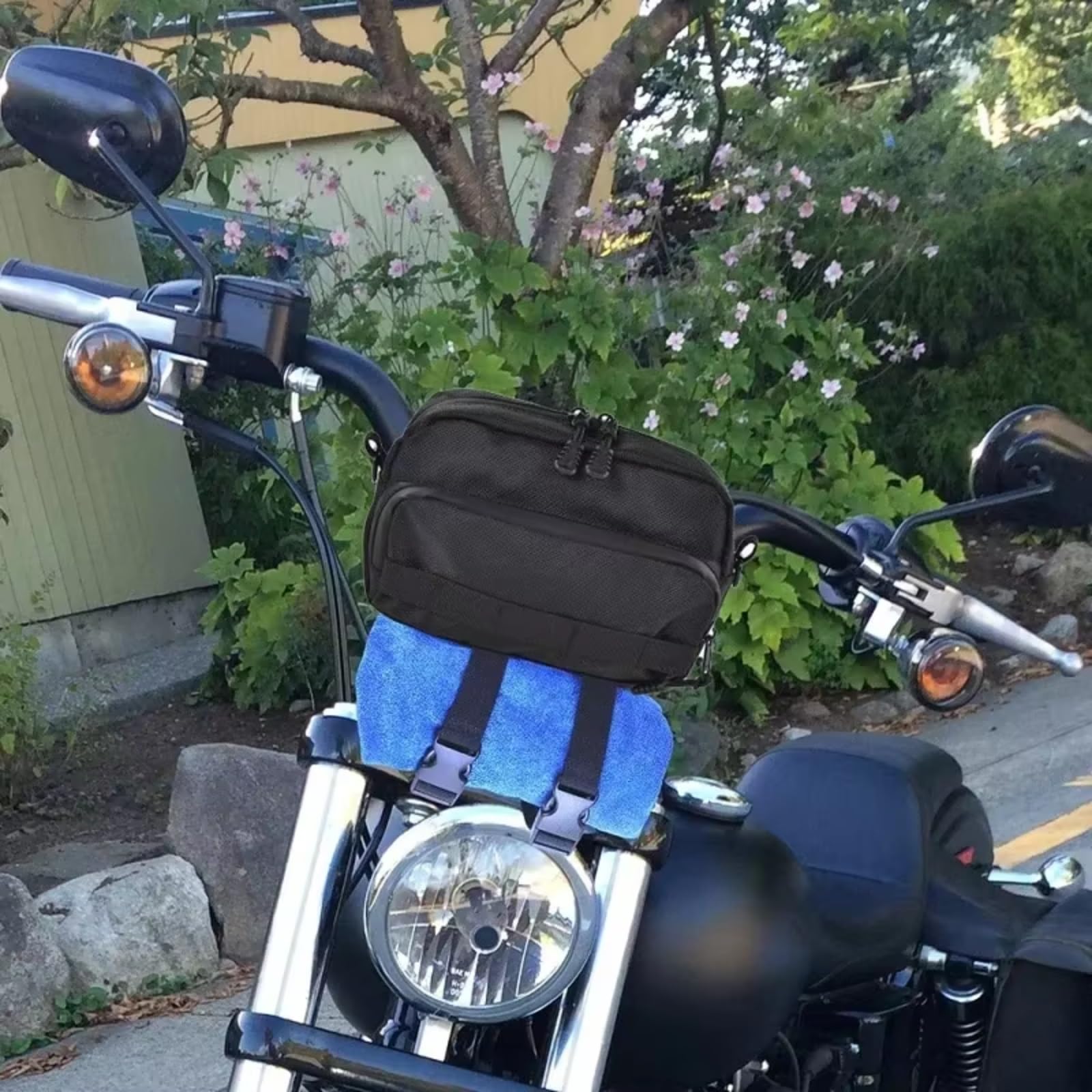 Compatibile Con Per F700GS Per S1000R Per S1000XR 1set Borsa Da Manubrio Del Motociclo Barile Borse Stoccaggio Spalla Parti Di Utensili Sacche Moto