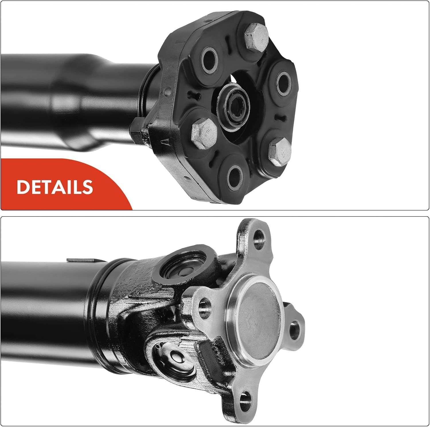 A-Premium Rear Drive Shaft Driveshaft Assembly Compatible with BMW 328i 1999-2000, 328Ci 2000, Manual Transmission, Replace# 26111229560, Complete Prop Shaft