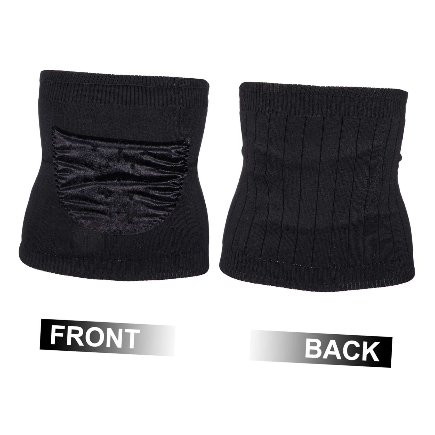 NOLITOY Warm Wool Belt Lumbar Strap Abdominal Warm Waist Belt Stomach Binder after Pregnancy Lumbar Supports Kidney Warmer Warming Waist Belt Warming Band Elasticity