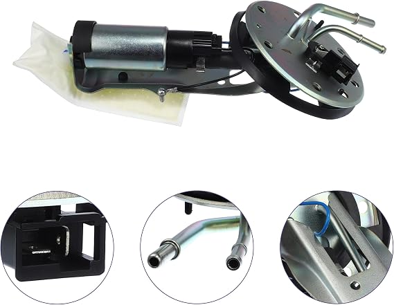 ACROPIX Electric Fuel Pump Module Assembly Fit for Honda Civic L4 1.6L GAS 1996-2000 No.17040S02L00 - Pack of 1
