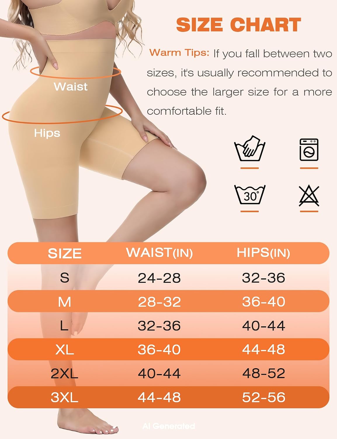 Yeblues Tummy Control Shapewear, High Waisted Shapewear Shorts for Women, Seamless Body Shaper Underwear Girdle Thigh Slimmer