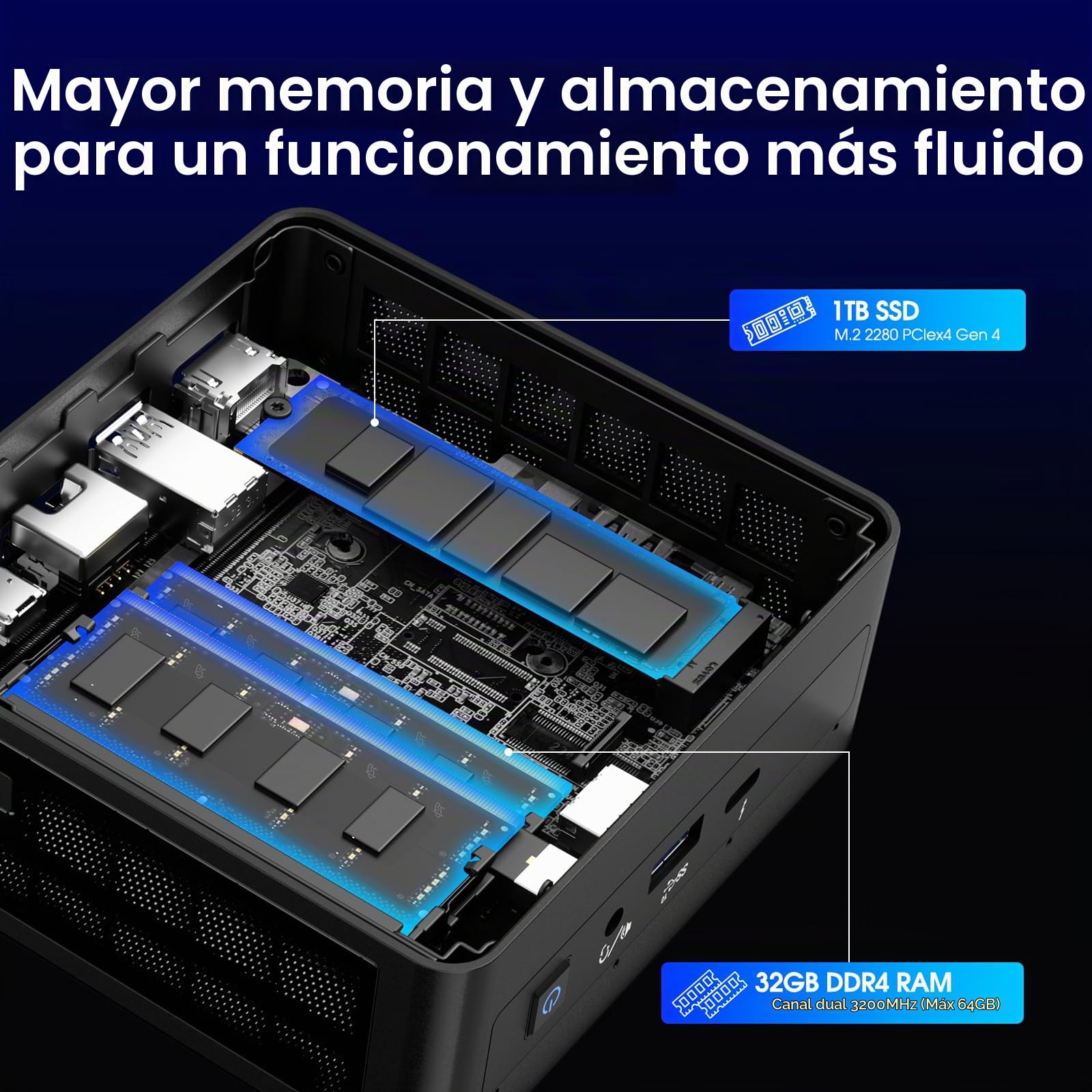 Amazon.com: Intel NUC 11 NUC11PAHi7 Panther Canyon Mini PC, i7