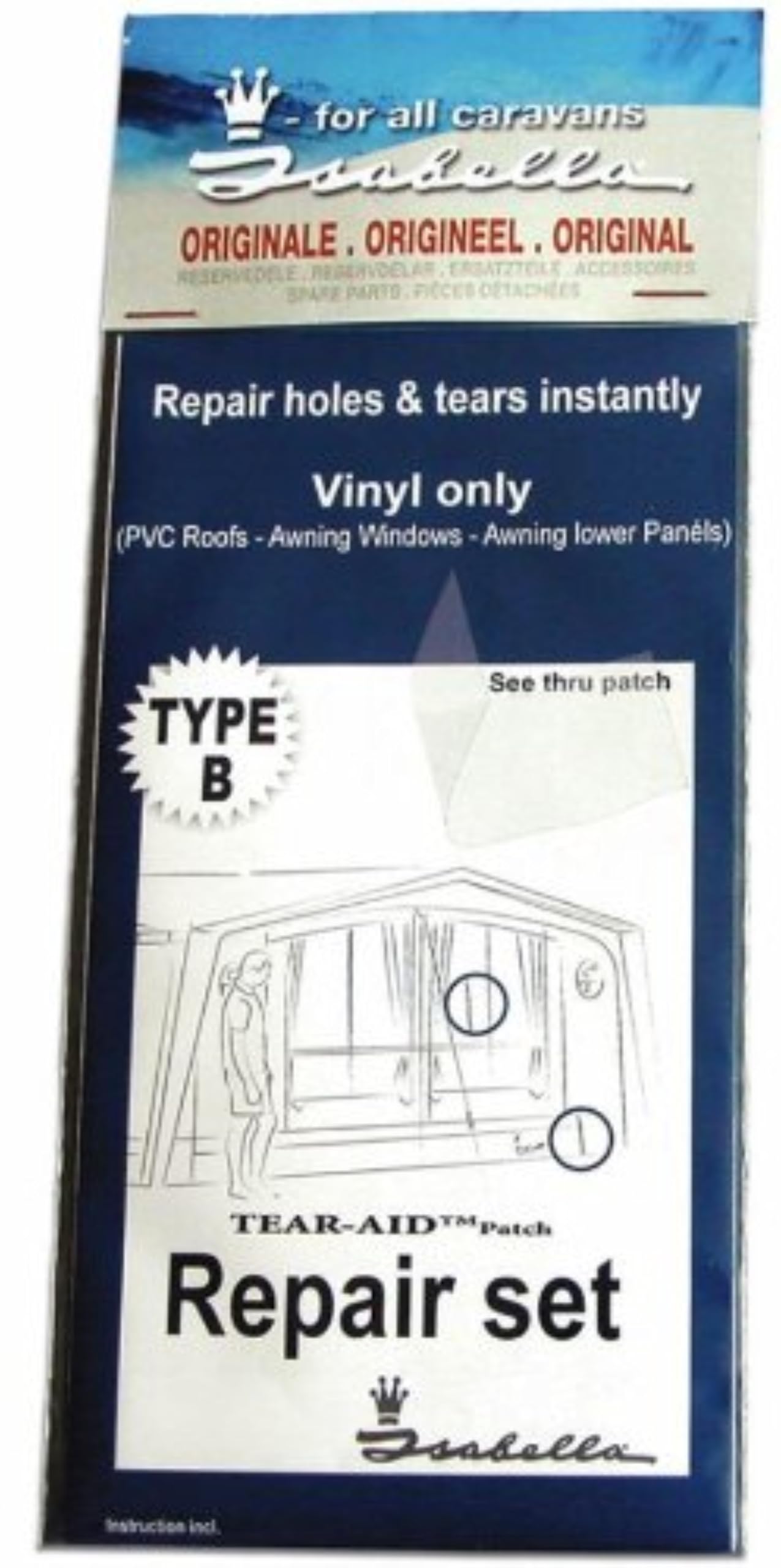 Isabella Kit Di Riparazione Per Tende In Pvc - 4