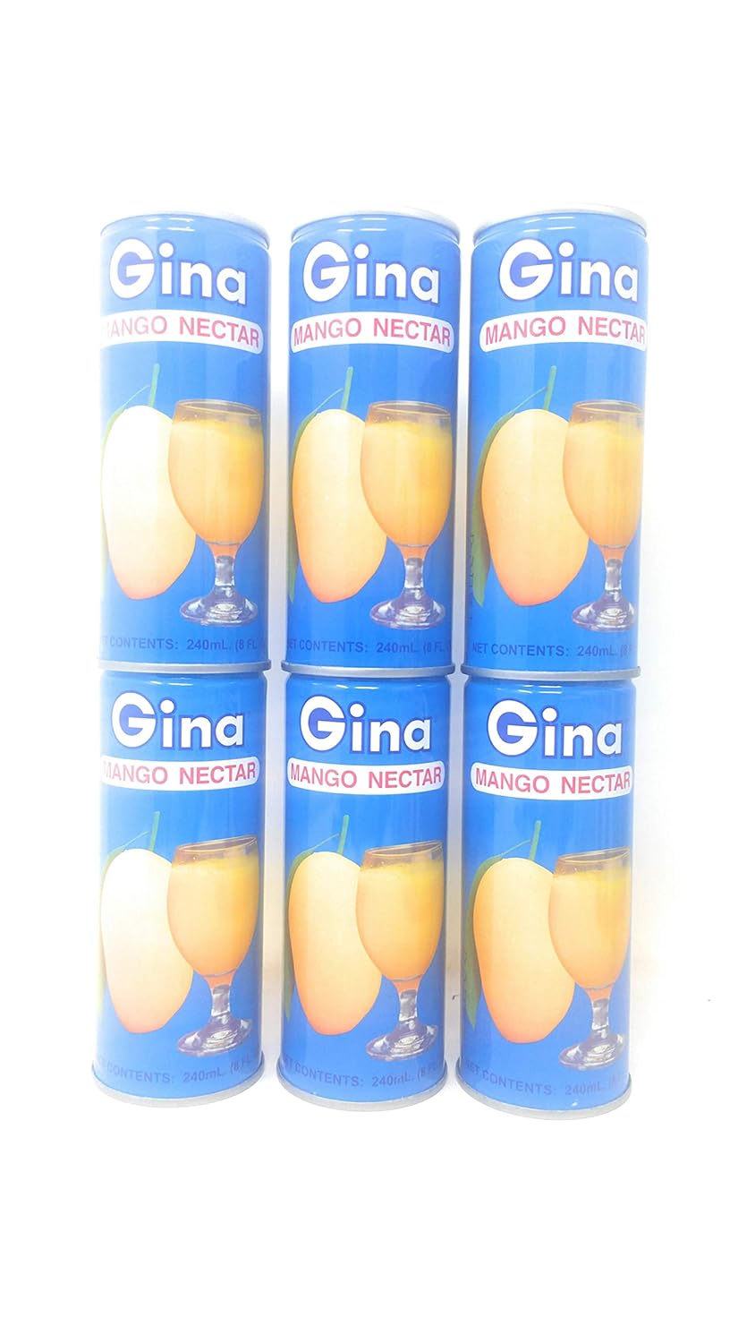 Gina Fruit Nectar Juice (Mango, 6 Pack)
