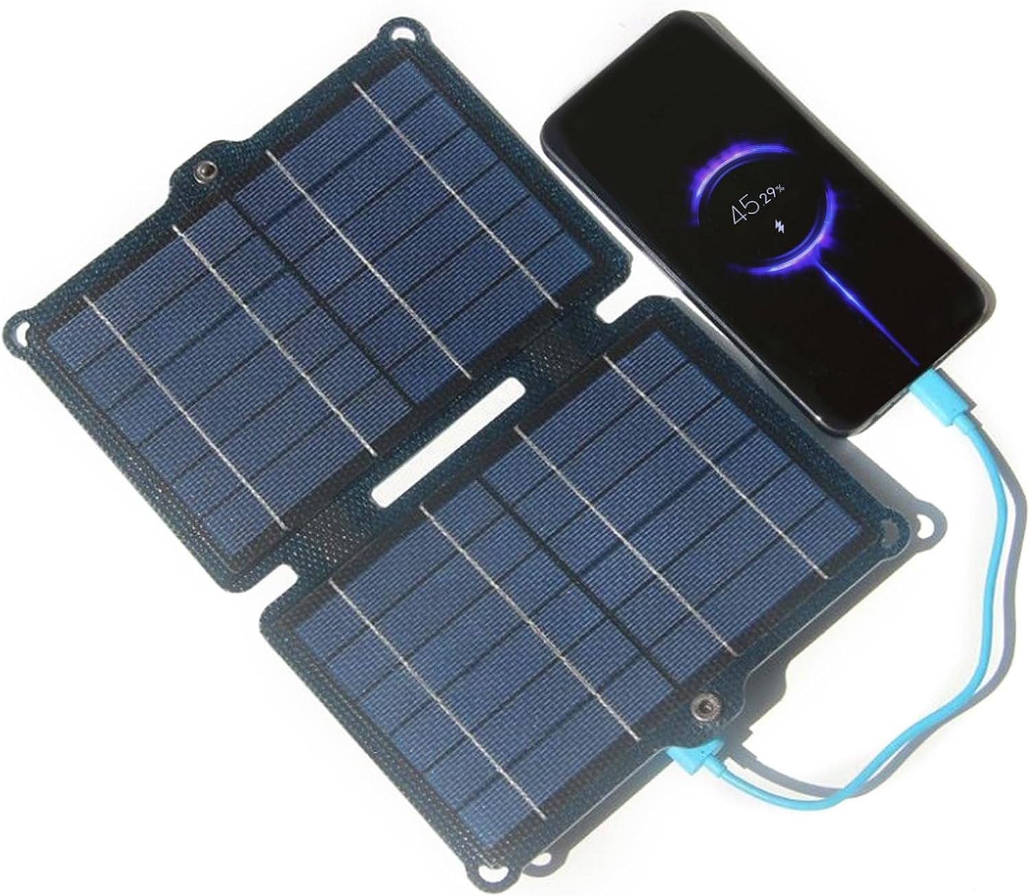 ETFE Mobile Solar Charger Portable Panel Energy 5V USB for Phone Outdoor Hiking with Panels