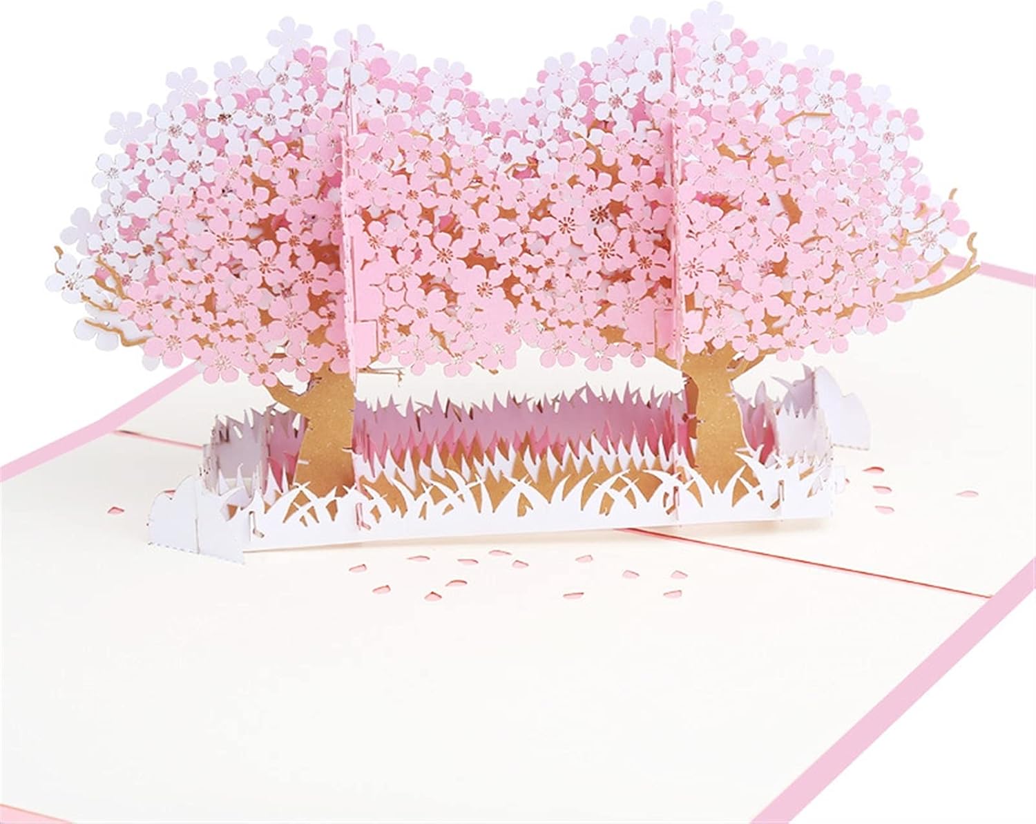 グリーティングカード 祭りの祝福のグリーティングカード3 ショッピング D手作りのロマンチックな花の紙の招待状のグリーティングカードはがきバレンタインデーの結婚式ギフト10pcs ホリデーカード Color Pink