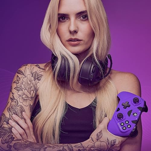 Miniatura 6 de Victrix Gambit World's Fastest Licensed Xbox Controller, Elite Esports Design with Swappable Pro Thumbsticks, Custom Paddles, Swappable White