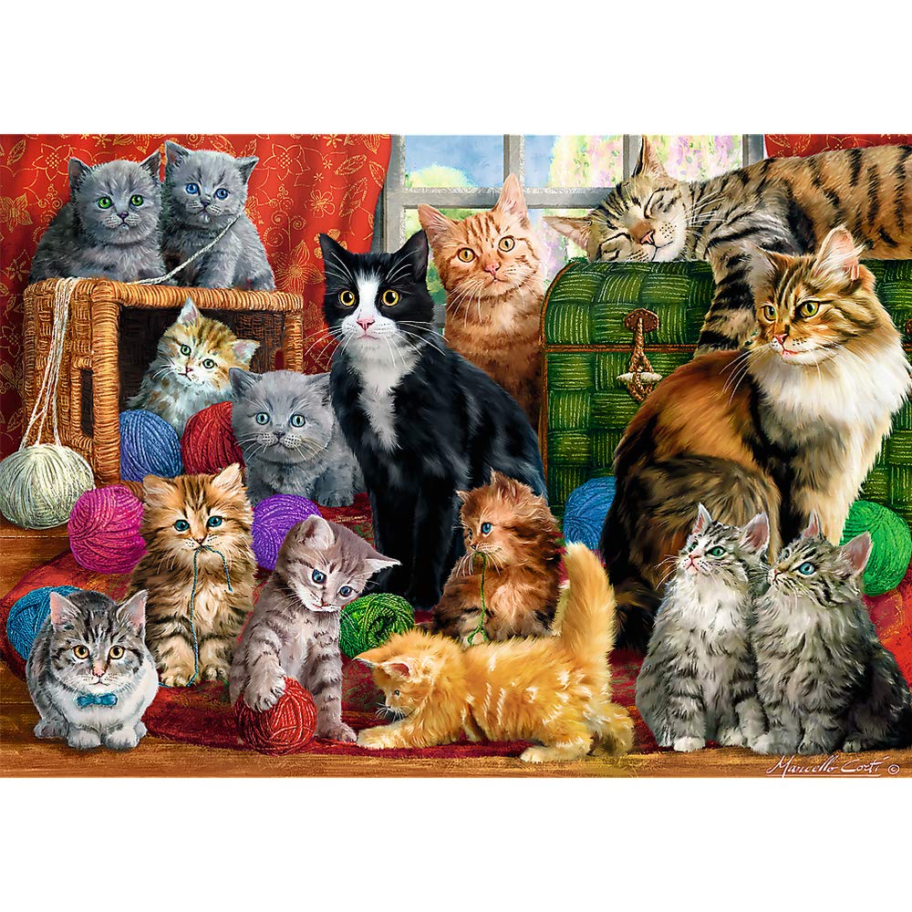 Puzzles - 1000" - Katzentreffen - 2