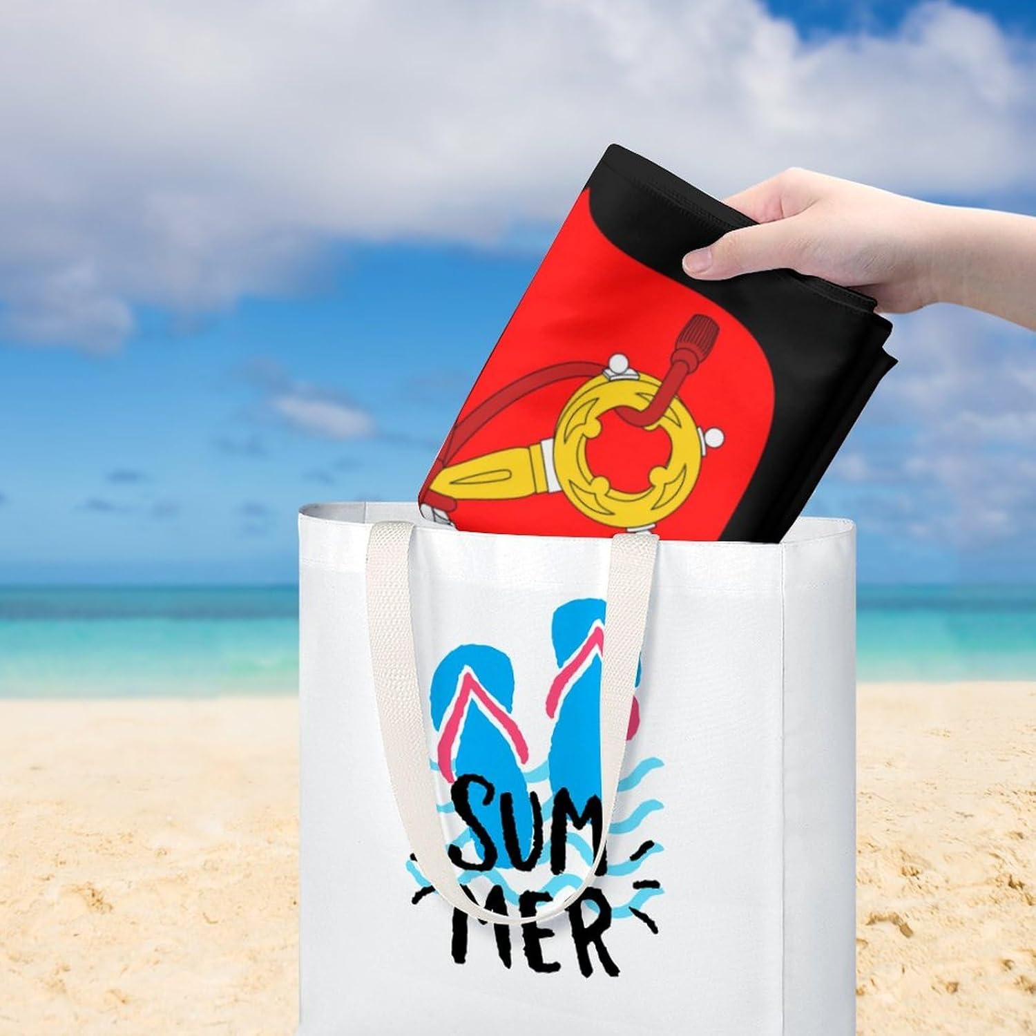 Coat of Arms of Vatican City Oversized Beach Towel Soft Absorbent Pool Bath Swim Towels for Adults Travel Vacation Gifts 130x80cm