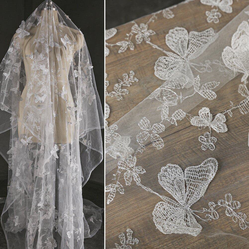 GORGECRAFT 30 STKS Vlinder Kant Trim Dubbele Lagen Organza Zwarte Vlinder Kant Stof Naaien Borduurwerk Applique Patches voor DIY Craft Bruiloft Bruid Haaraccessoires Jurk Gordijn