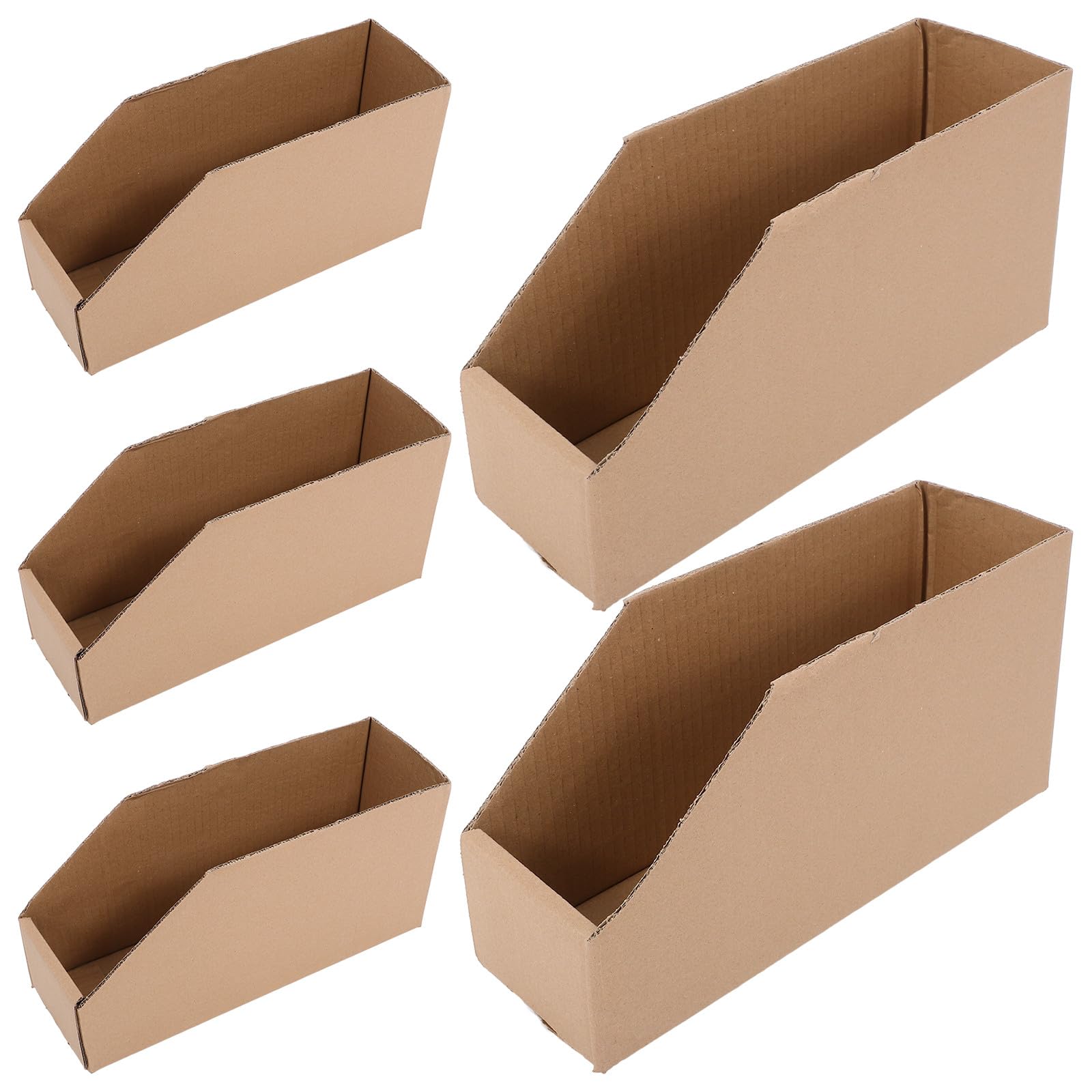Boîtes de tri carton ondulé et bacs pliables emballage rangement