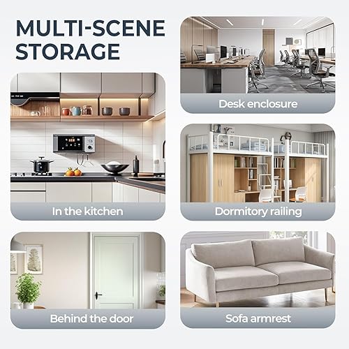 Miniatura 6 de Ganchos de ventosa para coronas en vidrio, ganchos de ventosa para ducha interior, ganchos de corona para puertas delanteras, ganchos de metal para