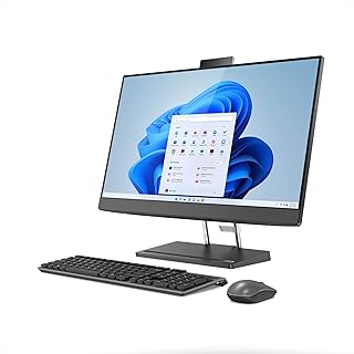 Lenovo IdeaCentre AIO 5i - 2023 - All in One Desktop Computer - Mouse & Keyboard Included - 27" Touchscreen QHD Display - Windows 11-16GB Memory - 512GB Storage - Intel Core i7-13700H,Black
