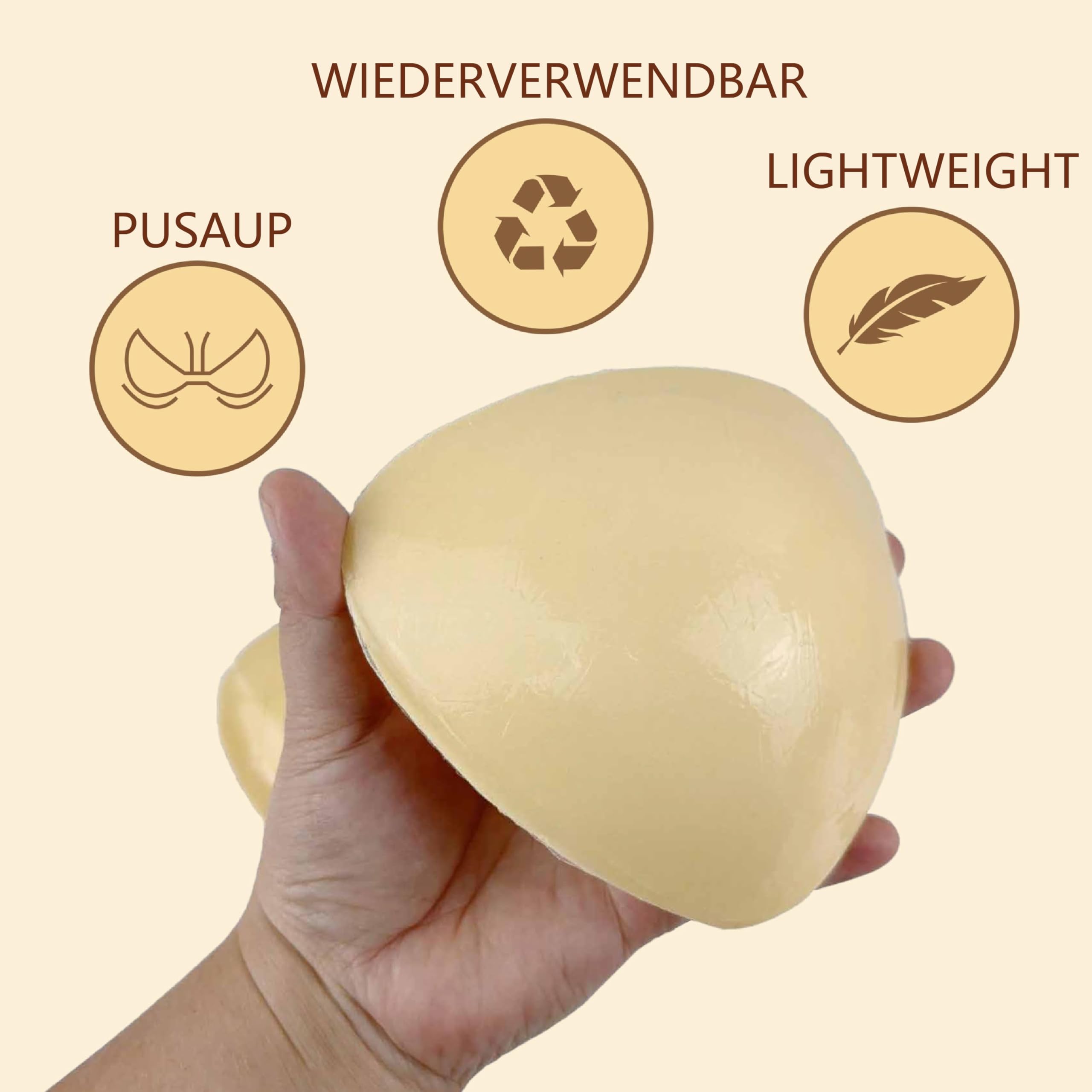 Push Up Pads, 1 paio di cuscinetti push up autoadesivi, reggiseno senza spalline, reggiseno push up pad, cuscinetti adesivi per reggiseno, reggiseni autoadesivi, 2 in 1, reggiseno, resistente