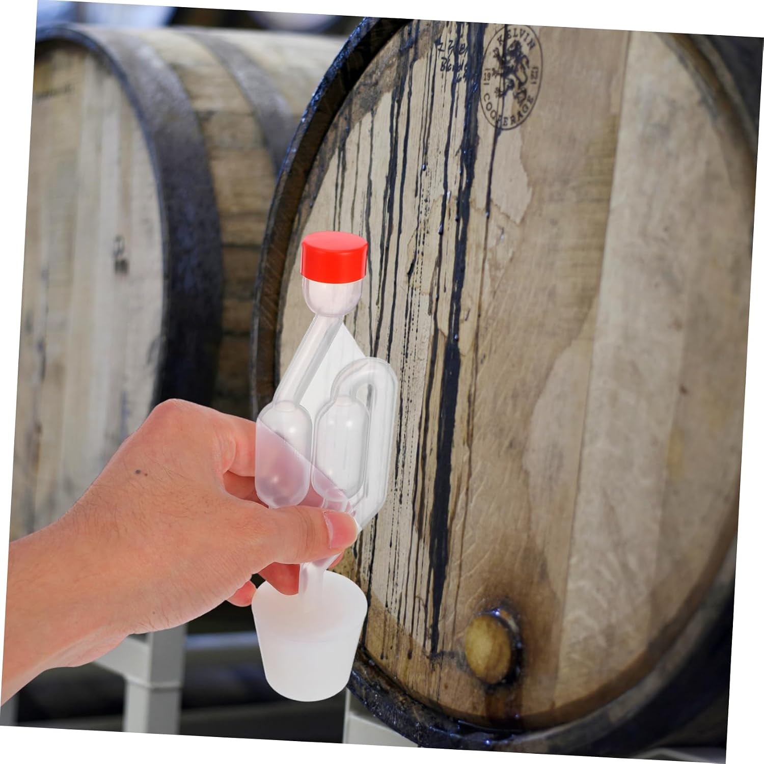 3 Pack S Shape Fermentation Airlock Kit for Mead Buckets
