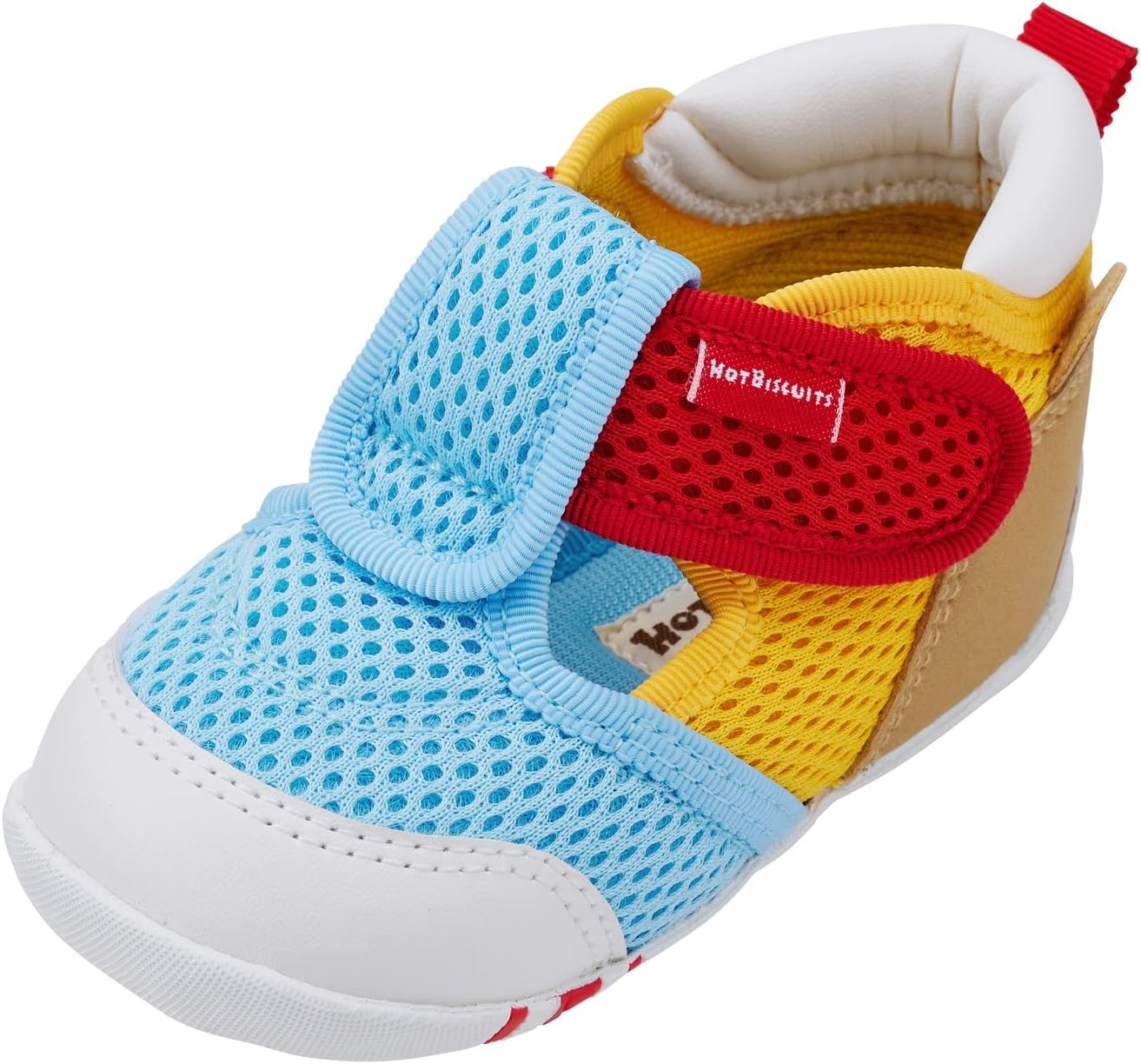 思わず買いたくなる！[MIKIHOUSE HOT BISCUITS] [ミキハウス ホットビスケッツ] ファーストシューズ ベビーシューズ 男の子 女の 簡単着脱