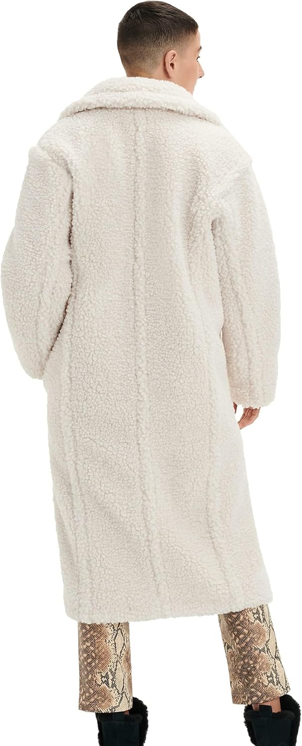 UGG Women's Gertrude Long Teddy Coat - Image 4