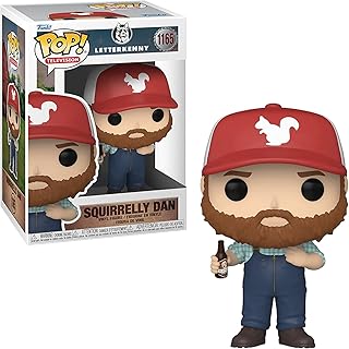 TOYBOP Protector + Letterkenny Pop! Television Vinyl Figurine (Bundled with Funko Compatible Pop Box Protector Case) (Squirrelly Dan)
