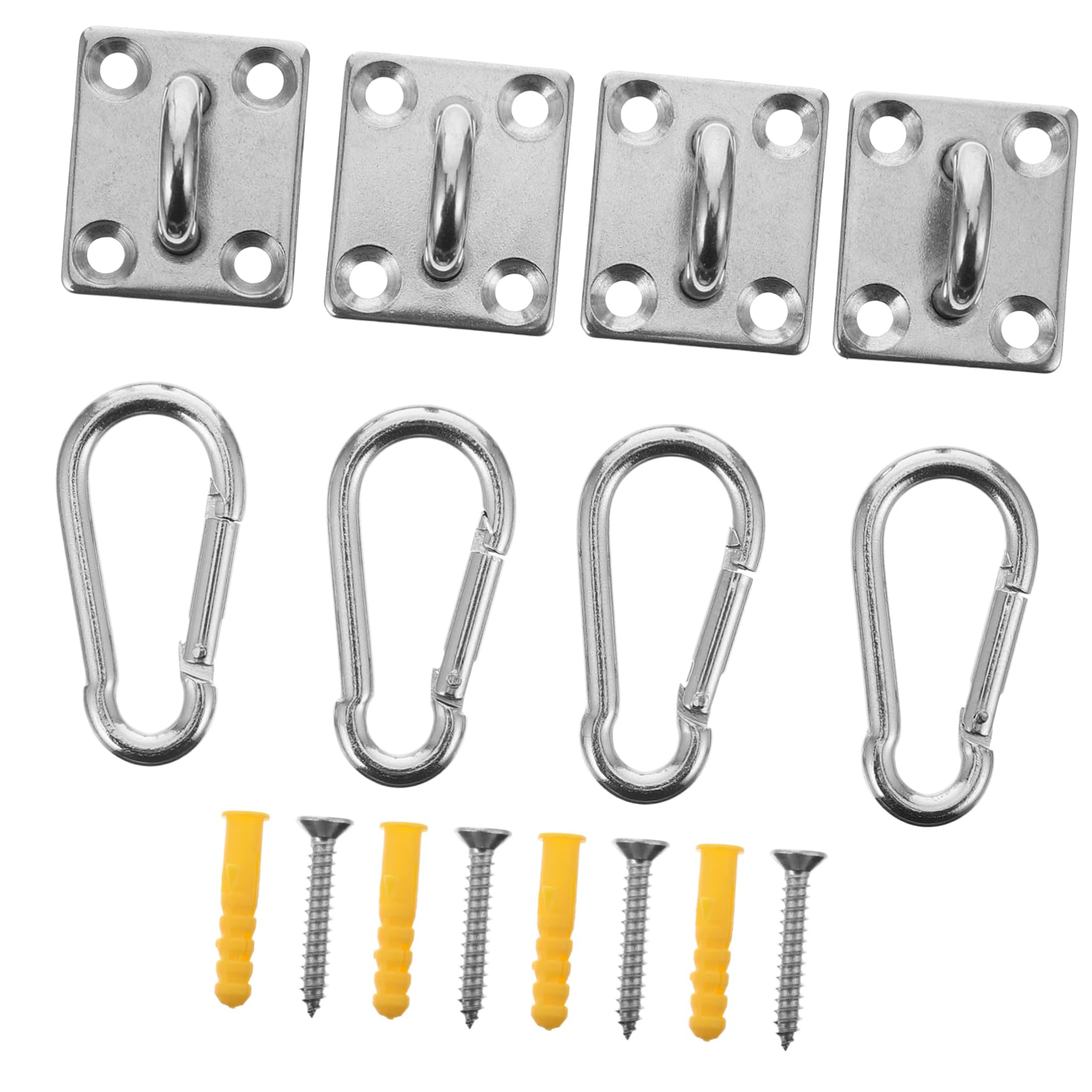 OFFSCH Hammock Swing Hook for Swing 1 Set of Stainless Steel Fixed Plate for Indoor/