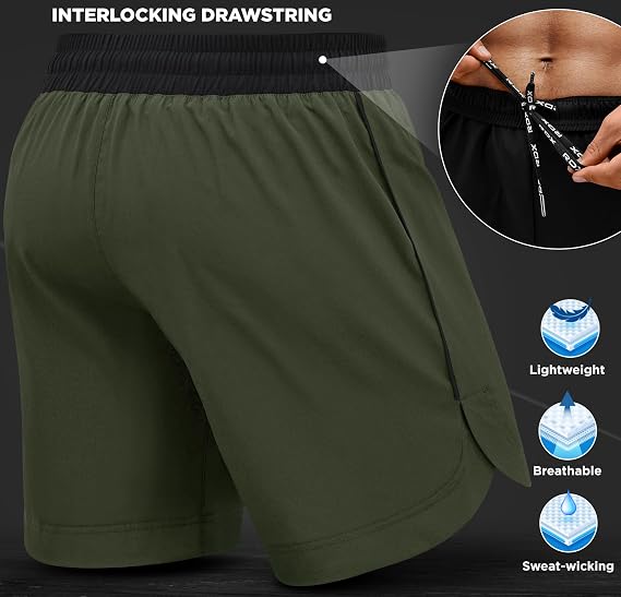 RDX MMA Shorts for Training & Kickboxing Fighting Shorts for Martial Arts, Cage Fight, Muay Thai, BJJ, Boxing, Grappling