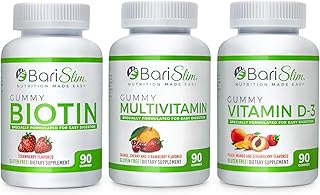 Bariatric Multivitamin Gummies - Specially Formulated Gummy Vitamin for Patients After Weight Loss Surgery - Easy to Digest & Great Tasting Fruit Flavors | Pack of 3 (90 Fruit Chews)