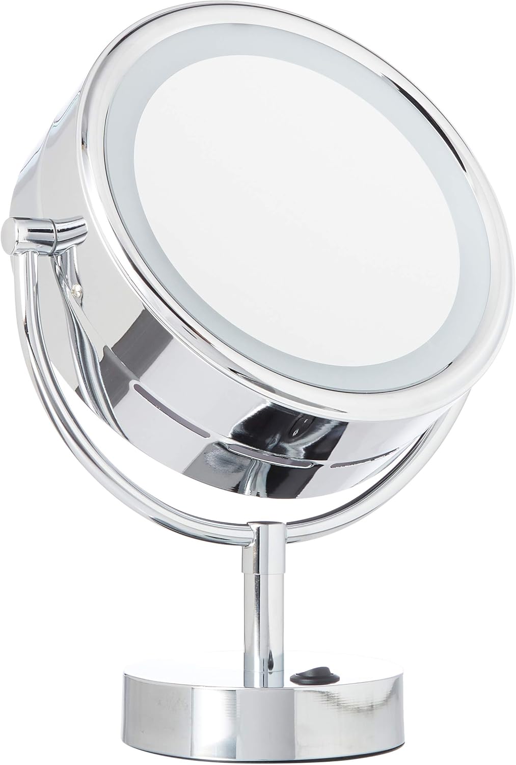 Kimball and Young Brushed Nickel DoubleSided 5X Magnifying