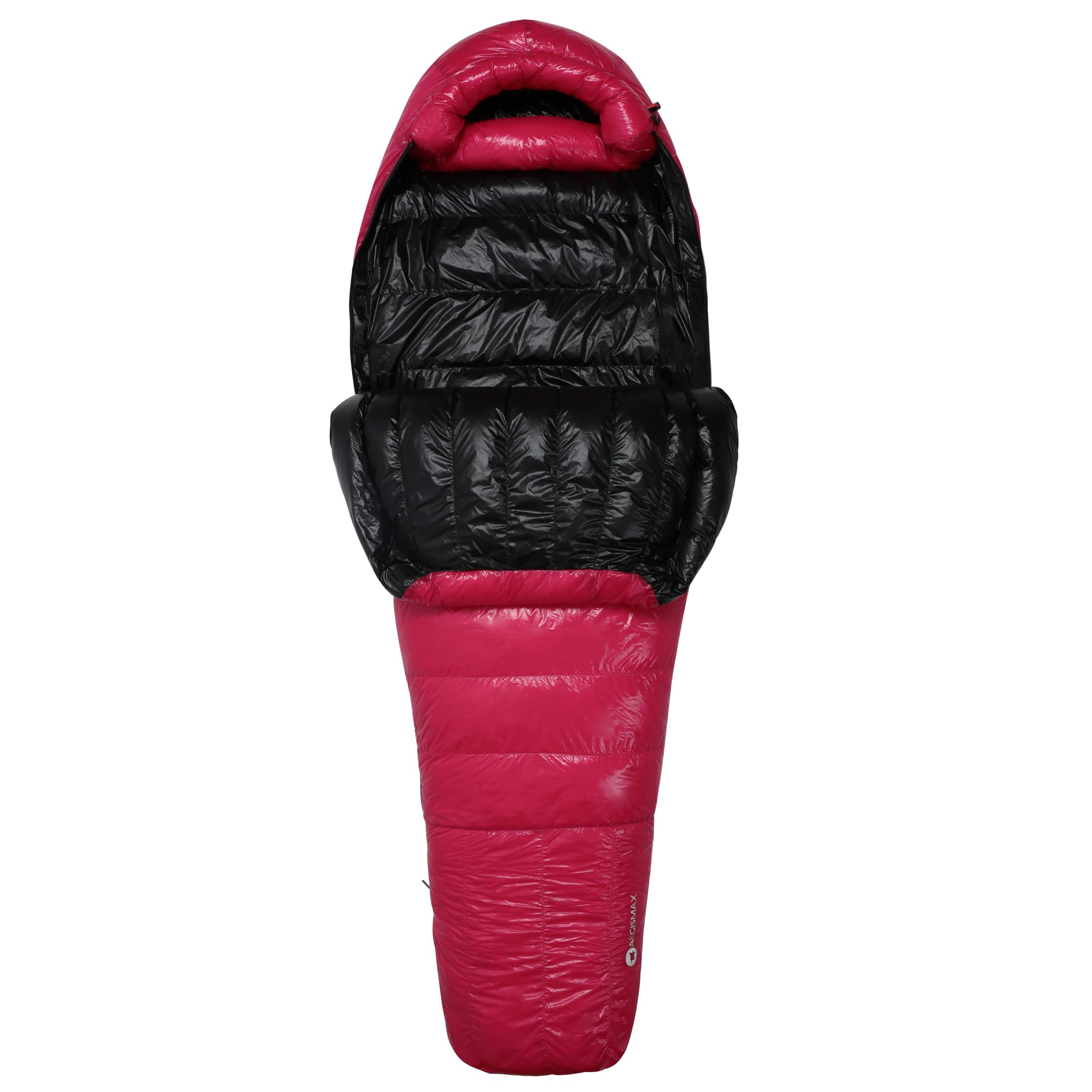 AEGISMAX Ultra Dry Down Sleeping Bag - 10D 800FP, Thicken Winter, Ultralight Camping & Hiking, Backpacking Outdoor (Future II Lengthen)